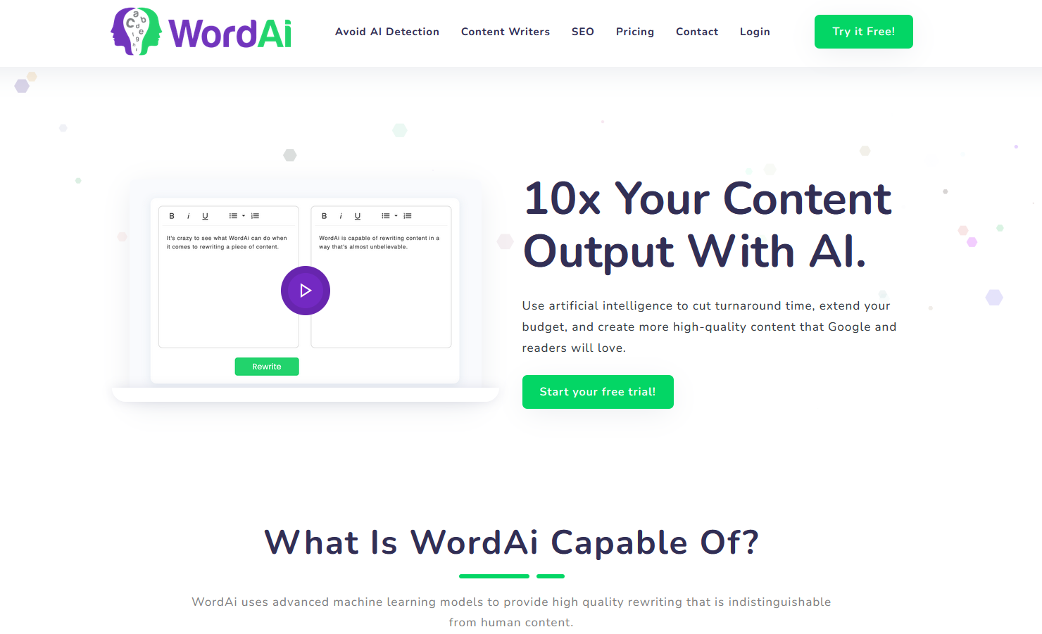 WordAI review | TechRadar