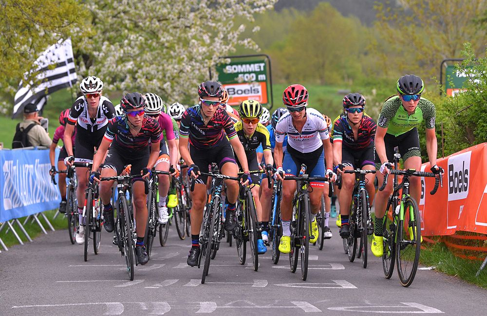 Pauline Ferrand-Prevot (Canyon-SRAM) at Liege-Bastogne-Liege