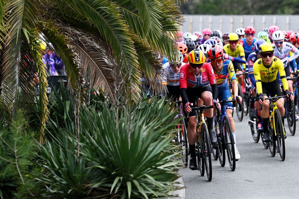 SANREMO ITALY MARCH 22 Mie Bjorndal Ottestad of Norway and Team UnoX Mobility competes during the 1st Sanremo Women 2025 a 156km one day race from Genova to Sanremo UCIWWT on March 22 2025 in Sanremo Italy Photo by Tim de WaeleGetty Images