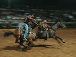 Ivan McClellan shoots Black rodeo stars