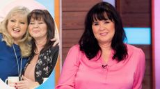 L-Linda and Coleen Nolan, R-Coleen Nolan on Loose Women
