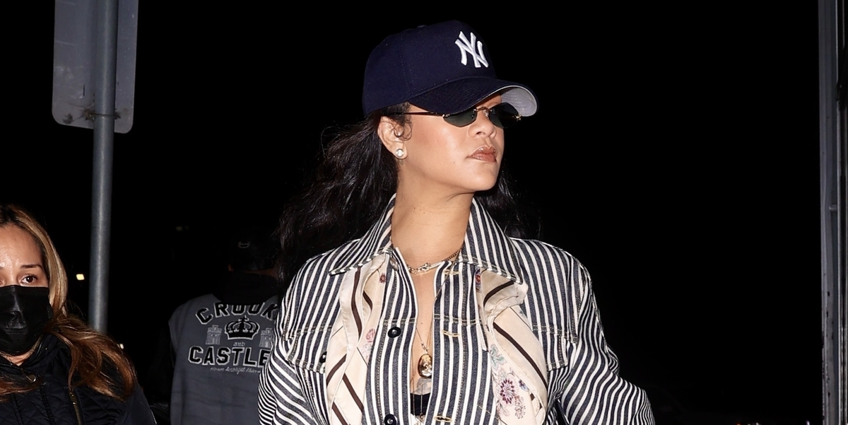 Rihanna porte un pyjama de luxe avec un sac Louis Vuitton rare pour une course CVS avec A$AP Rocky