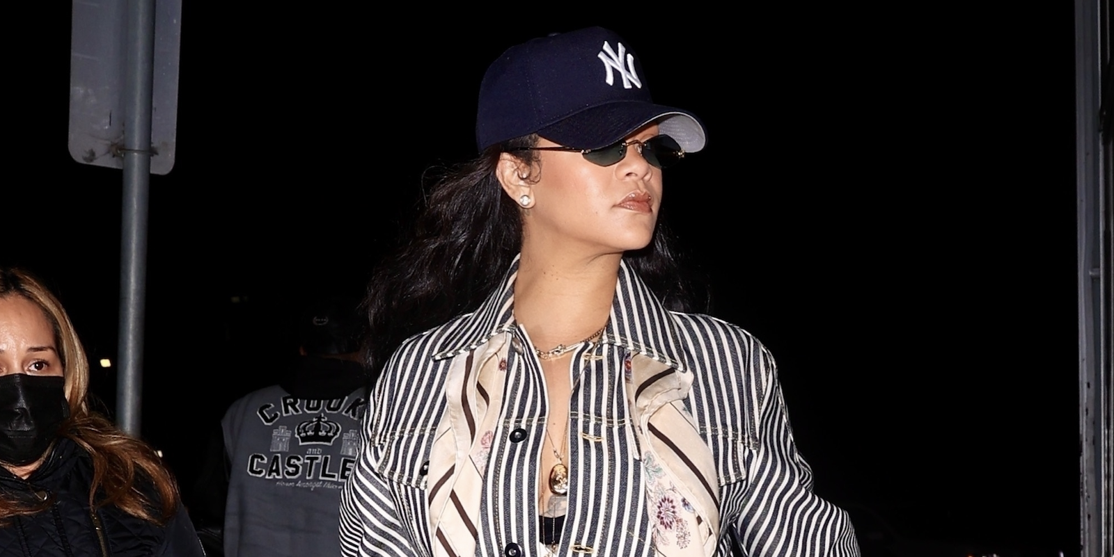 Rihanna Wears Luxury Pajamas and a Rare Louis Vuitton Bag on a CVS Run