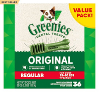 Greenies Original Regular Natural Dog Dental Care Chews