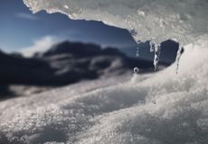 The melting ice sheet in Greenland