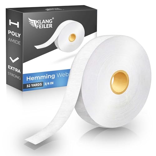 Klangfeiler&amp;reg; Hemming Tape - 30m X 2cm - Extra Strong - Iron on Hem Tape