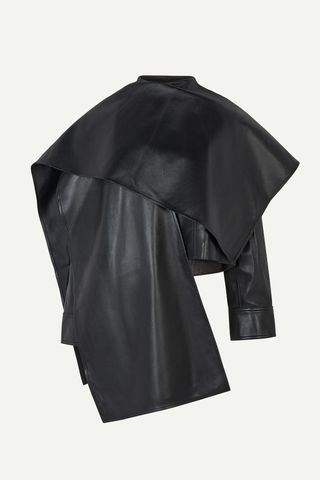 Ducie, Naomi Leather Jacket With Scarf