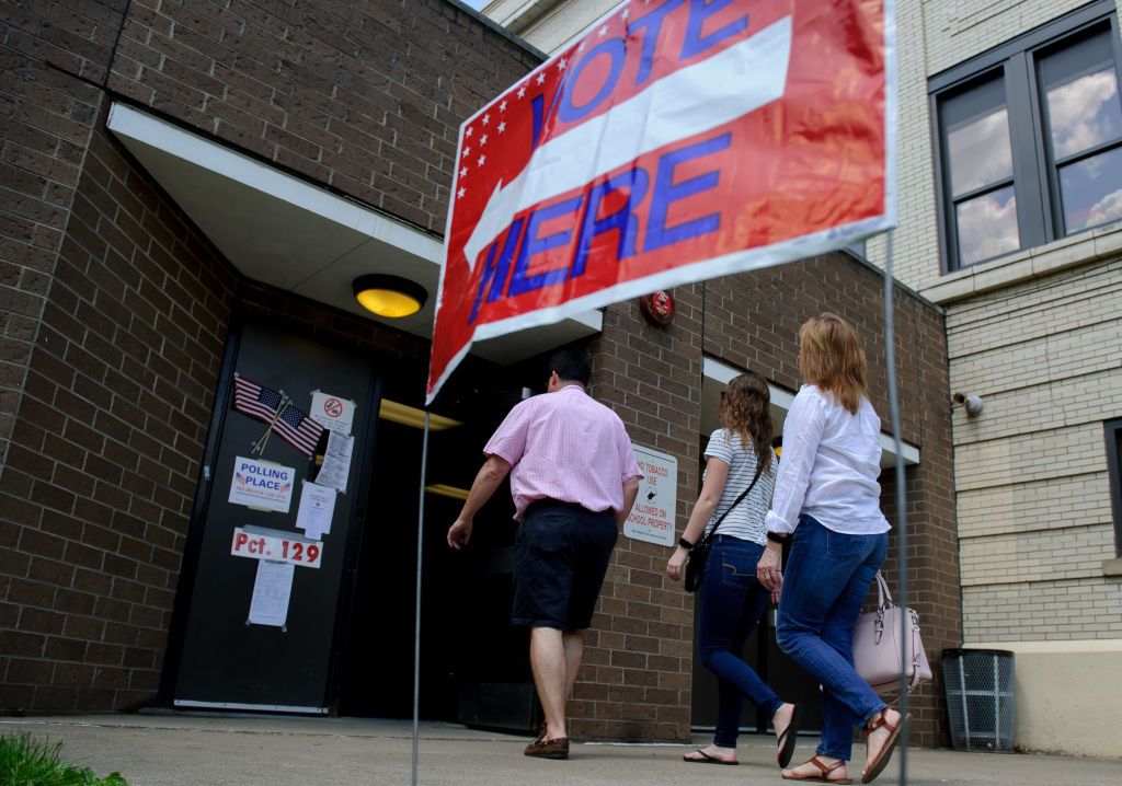 Election day in West Virginia