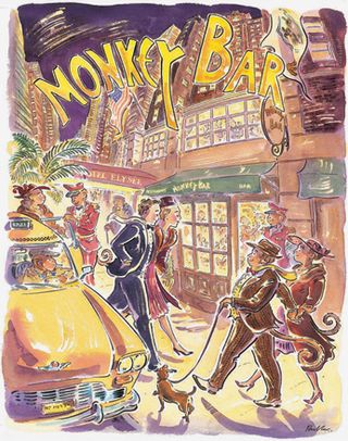 Illustration for the Monkey Bar by Paul Cox
