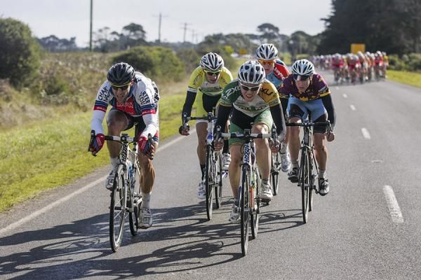 The Ben Hill-led break during Stage 8