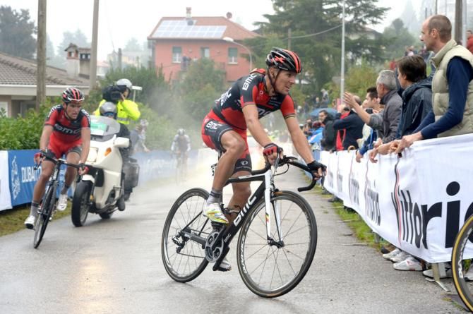 Two-time Il Lombardia champion Philippe Gilbert leads BMC teammate Greg Van Avermaet