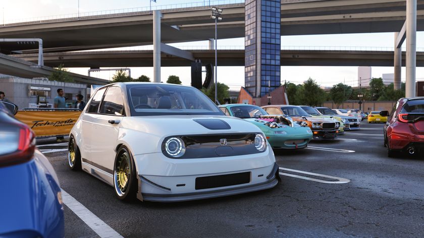 Forza Horizon 6 car meet at the iconic Daikoku Parking Area