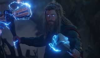 Chris Hemsworth as Thor in Avengers: Endgame