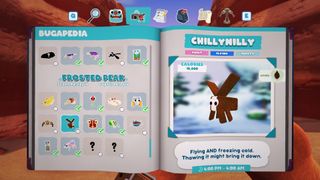 Bugsnax Bugapedia: Chillynilly
