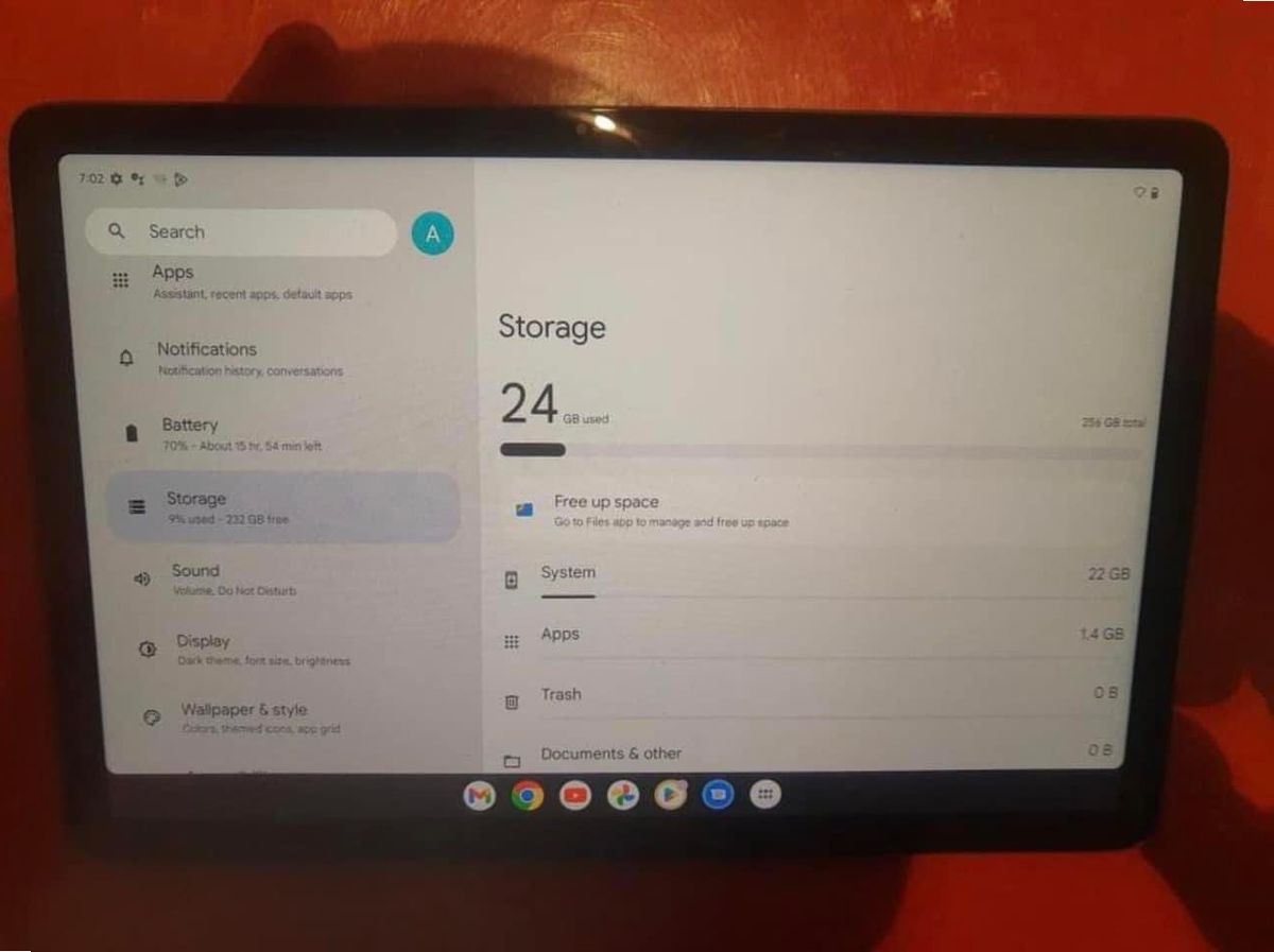 Google Pixel Tablet leak