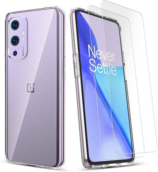 Qitayo Clear Case Bundle for OnePlus 9