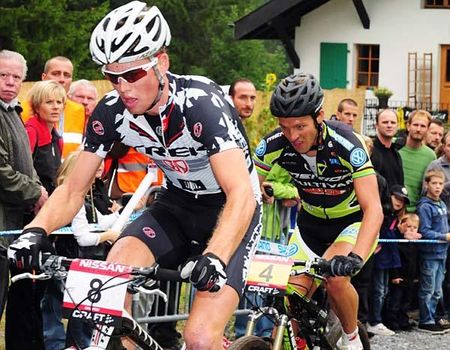 Lukas Fluckiger (Trek World Team) rode to fourth.