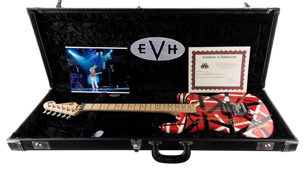 Eddie Van Halen Charvel EVH Art Series guitar