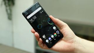 The XZ3 has a bigger, sharper, curvier screen than the XZ2