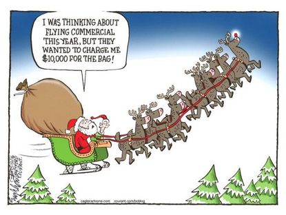 Santa's travel woes