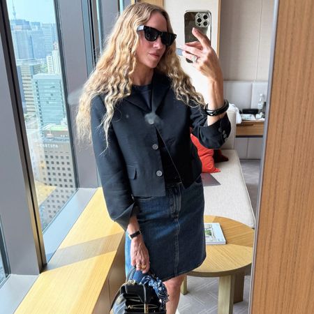 Olympia Gayot of J.Crew Instagram selfie