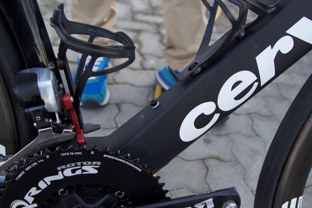 The carbon frame