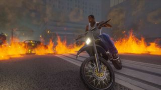 Gta Trilogy San Andreas Motorcycle