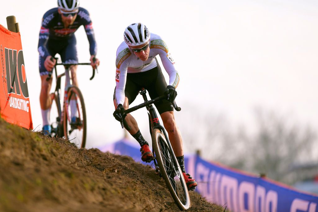 HOOGERHEIDE NETHERLANDS JANUARY 26 Jens Adams of Belgium during the 31st WC GP Adrie Van der Poel Hoogerheide 2020 Men Elite UCICX TelenetUCICXWC on January 26 2020 in Hoogerheide Netherlands Photo by Luc ClaessenGetty Images