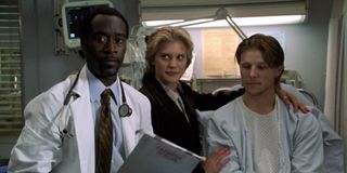 Don Cheadle, Katee Sackhoff, and Shane Johnson on ER