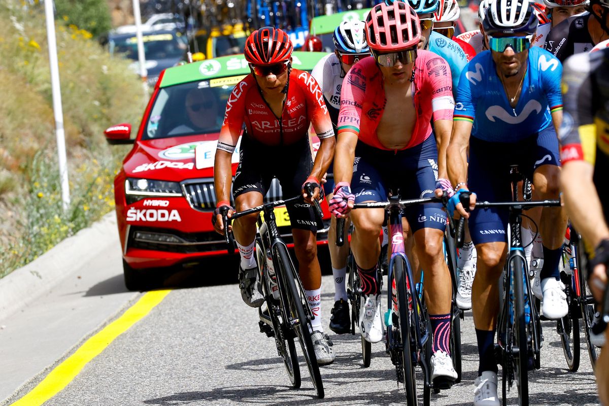 Tour de France 2021 108th Edition 15th stage Ceret Andorra La Vella 1913 km 11072021 Nairo Quintana COL Team Arkea Samsic photo Luca BettiniBettiniPhoto2021