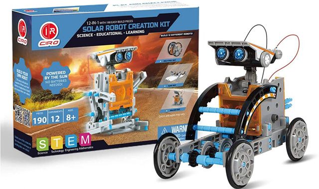 STEM Learni... Details about   CIRO Solar Robot Science Kit Educational Toys for Kids Beginners 