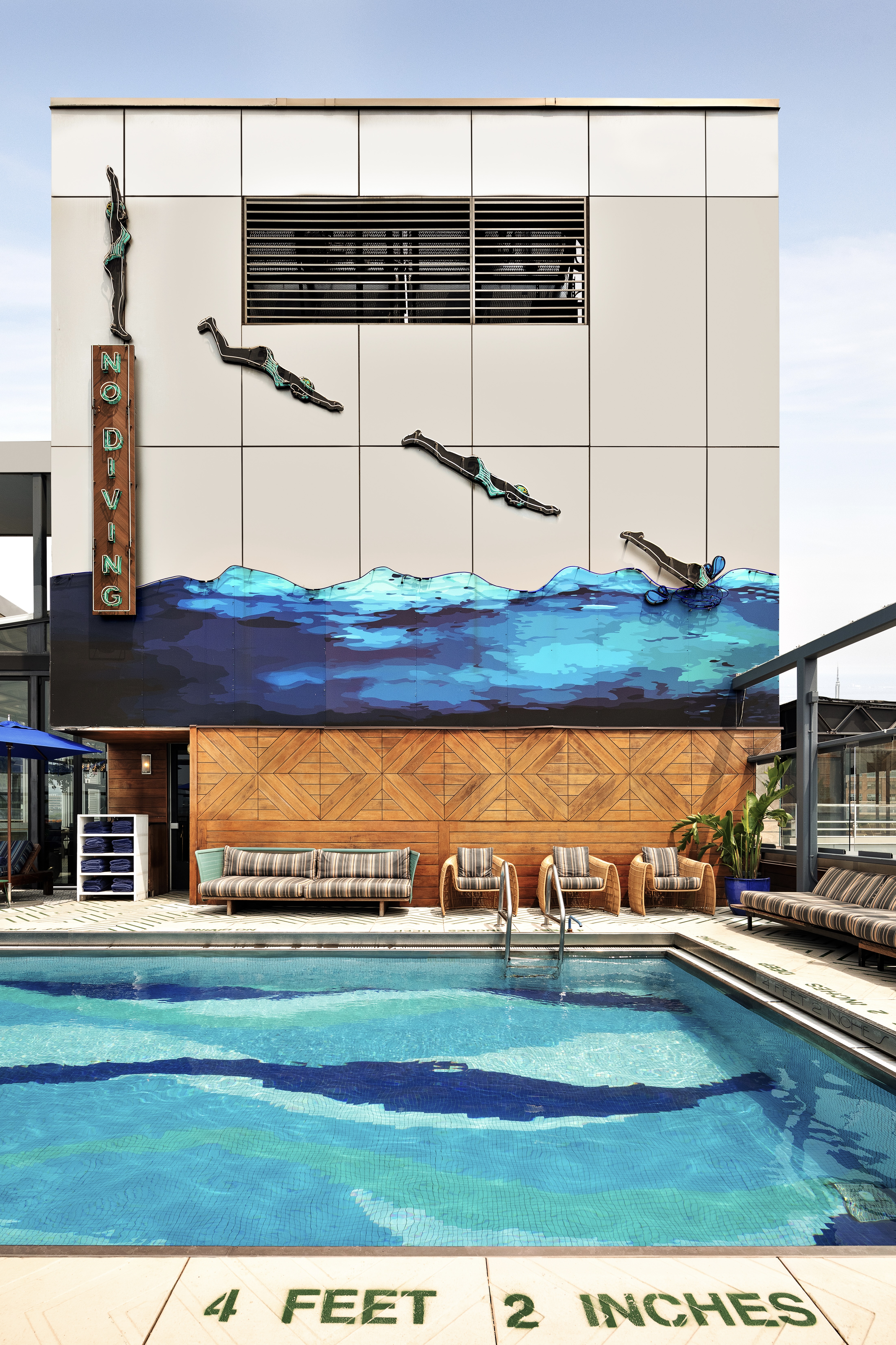 gansevoort meatpacking hotel poliform penthouse in new york