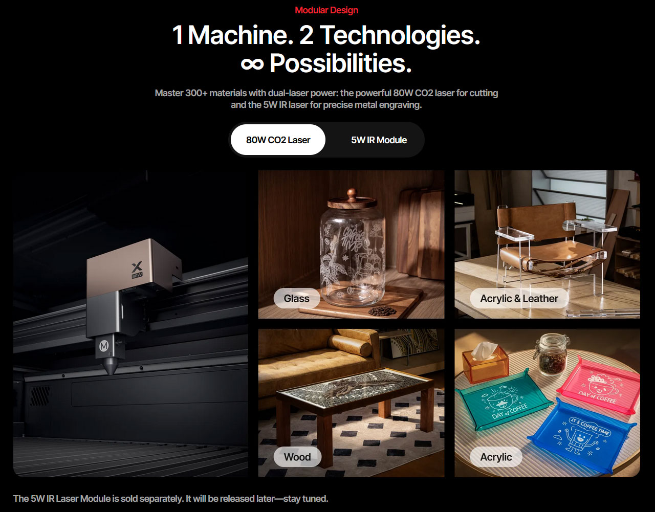 Official xTool P3 information slides