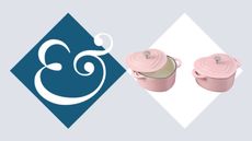 ALDI pink heart-shaped mini cocottes