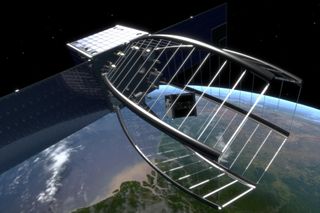 Space Debris 'Pac-Man' Solution