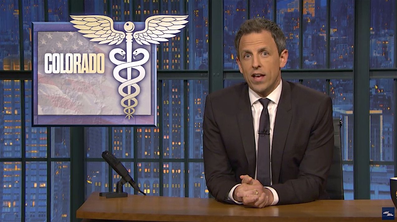 Seth Meyers looks at Colorado single-payer proposal