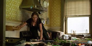 Haley in the kitchen in Crawl