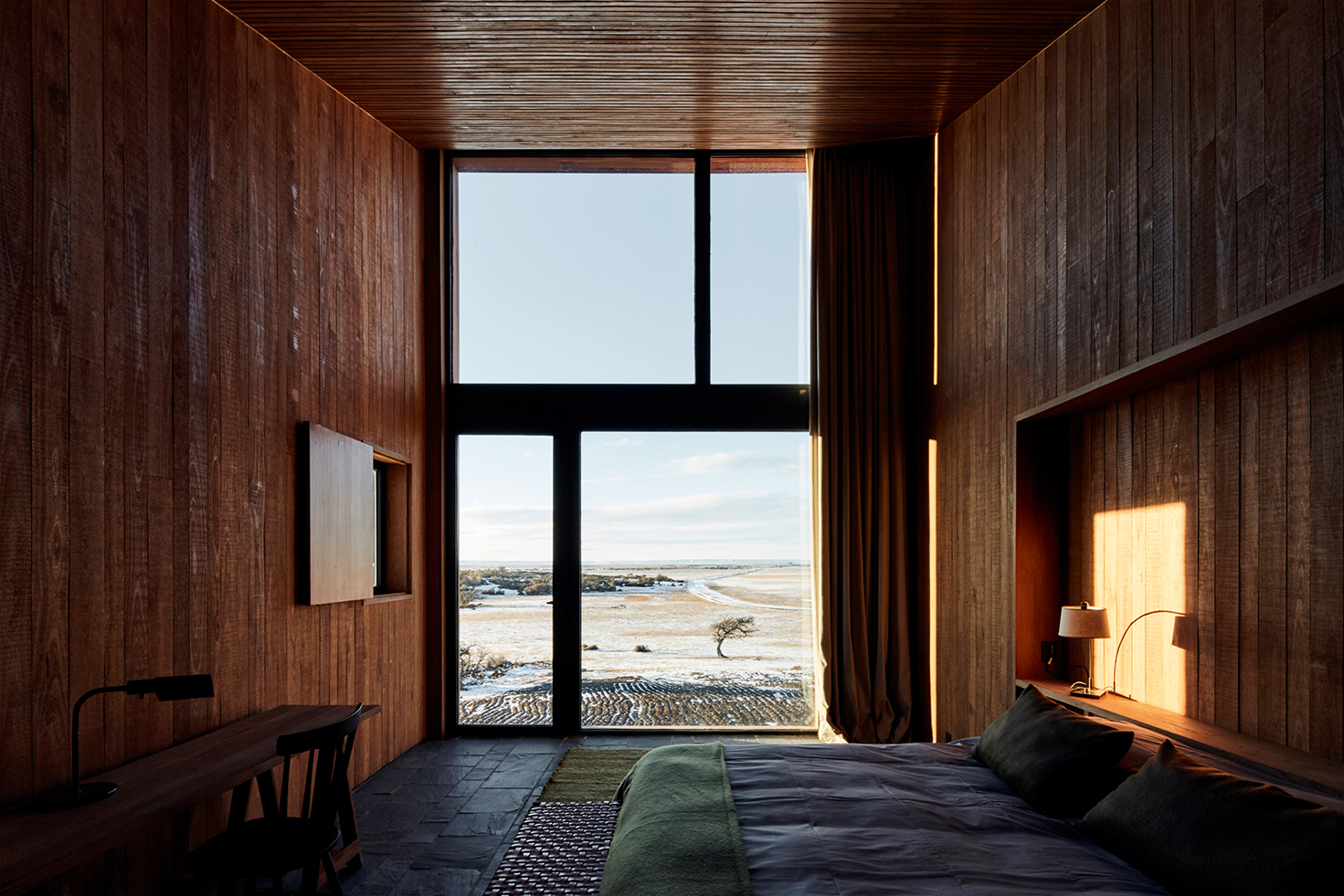 Two bedrooms in the house