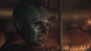 Karen Gillan as Nebula in Avengers: Endgame