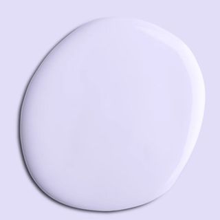 fresh lilac paint blob showing a key bedroom paint color for 2023