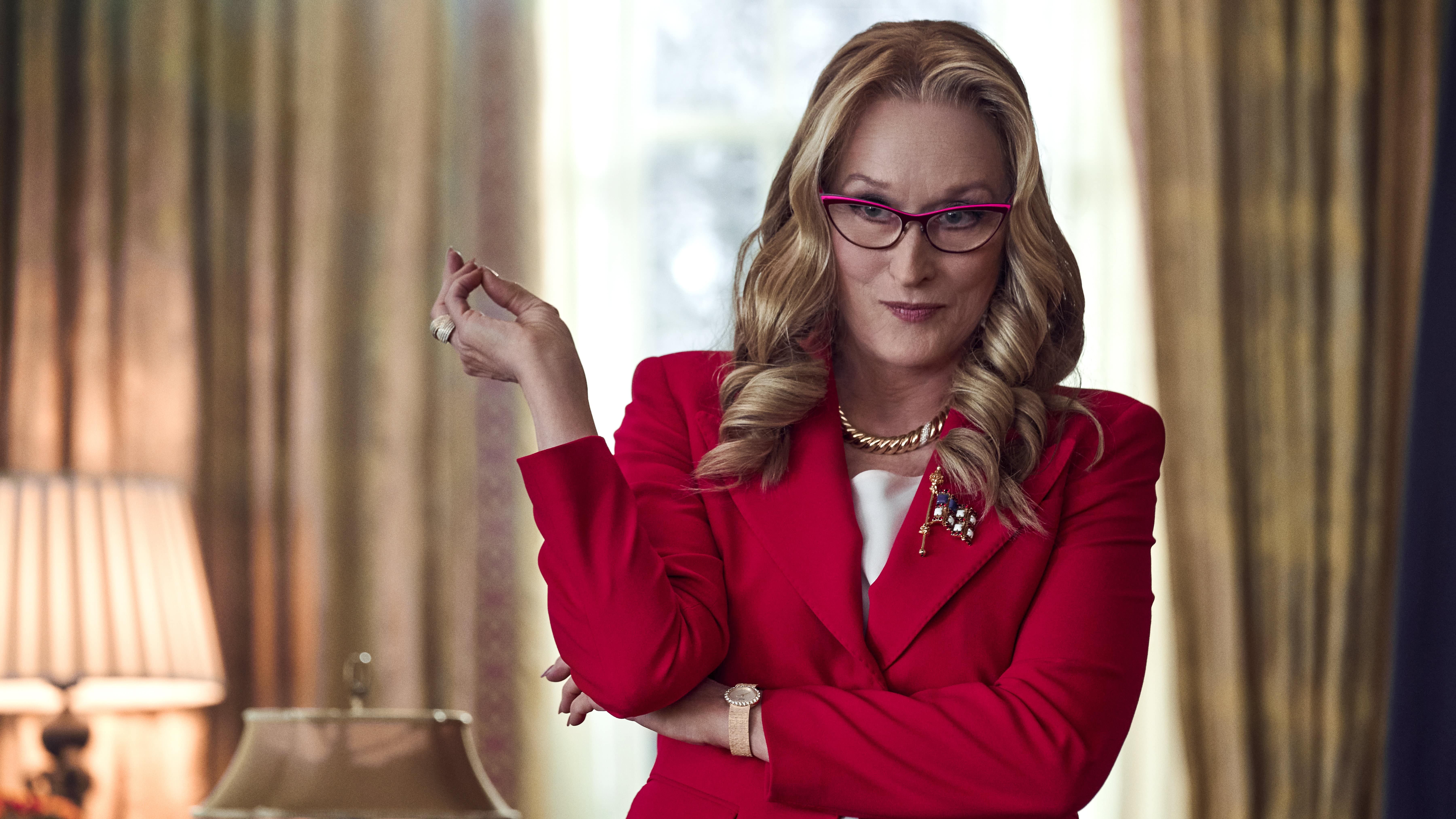 Meryl Streep sebagai Presiden Orlean di Don't Look Up