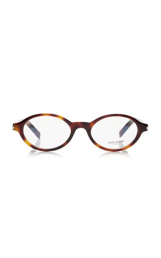 Jeanne Oval-Frame Acetate Glasses