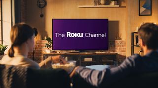 Roku Channel on a television set