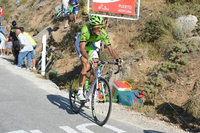 Ivan Basso (Cannondale) rode to fourth place on the stage