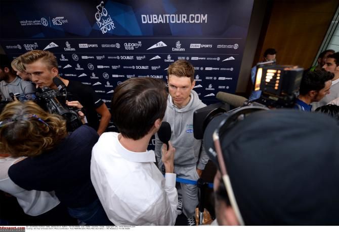 World time trial champion Tony Martin faces questions