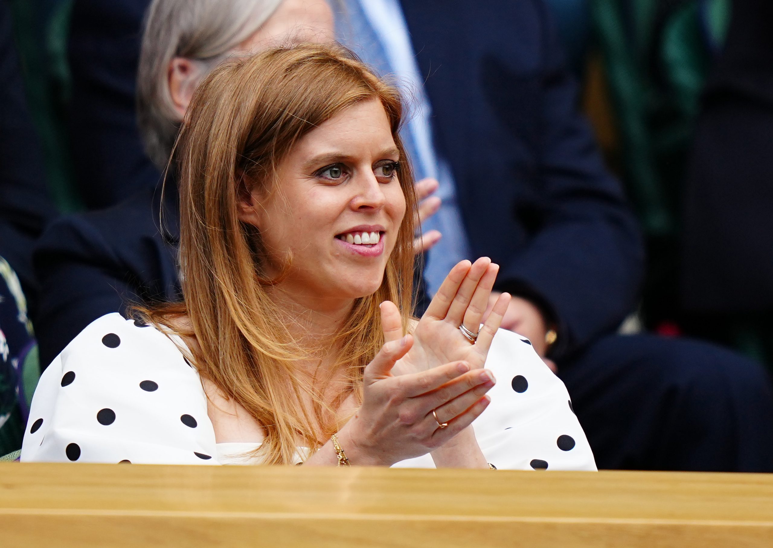 Princess Beatrice Highlights Blossoming Baby Bump In Rare Appearance ...