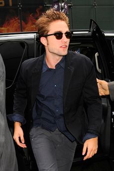 Robert Pattinson in New York