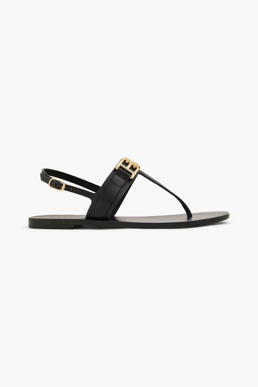 Positano Embellished Leather Slingback Sandals