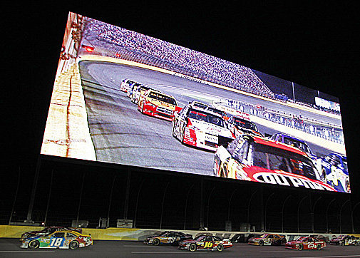 Vista Drives LED Display at Charlotte Motor Speedway