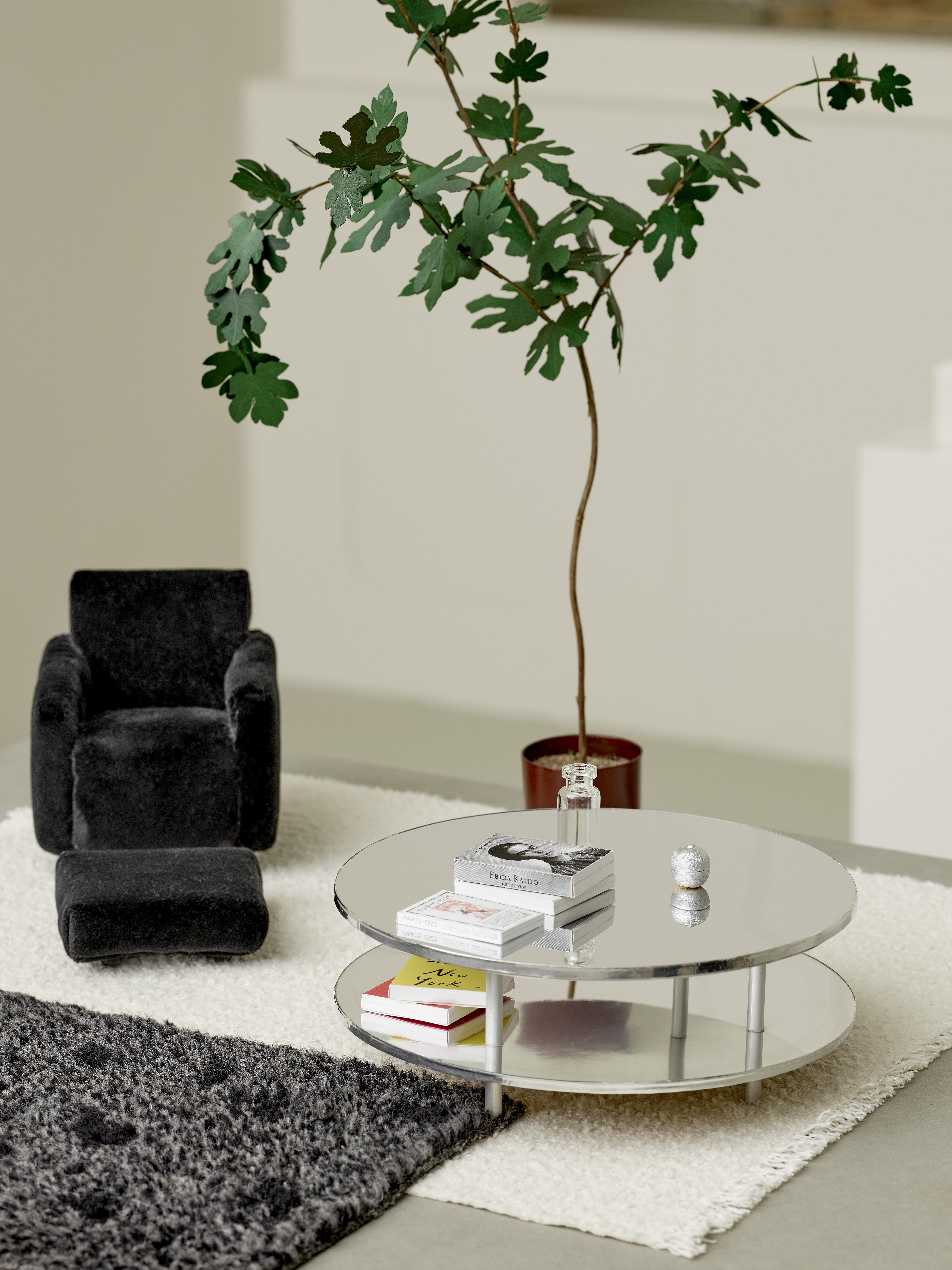 Miniature midcentury modern interior room set
